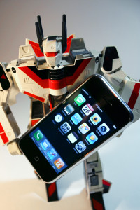 Robot With IPhone